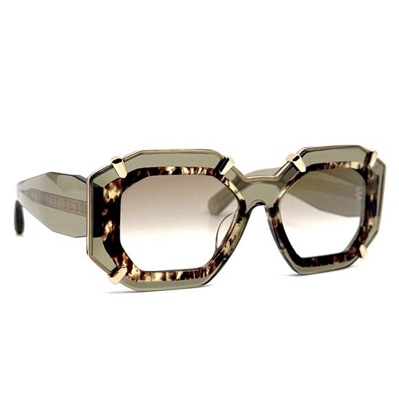 New! PHILIPP PLEIN Sunglasses Plein Supreme Star SPP098V Col.G61G, Authentic - Picture 1 of 13
